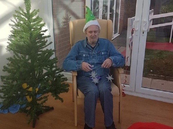 Getting decorated for Christmas